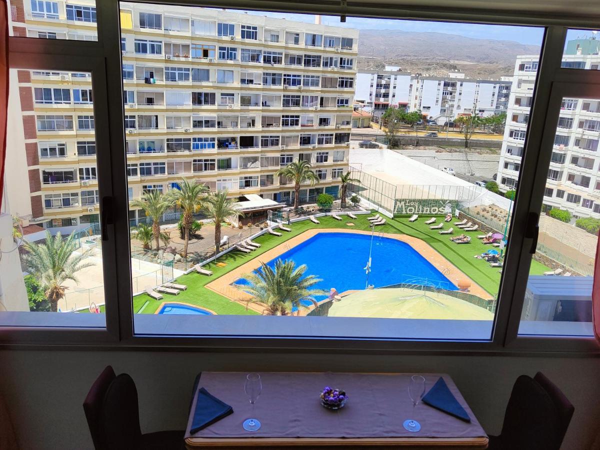Residencial Los Molinos Con Piscina, Tv Internacional Y Wifi Playa del Inglés Zewnętrze zdjęcie